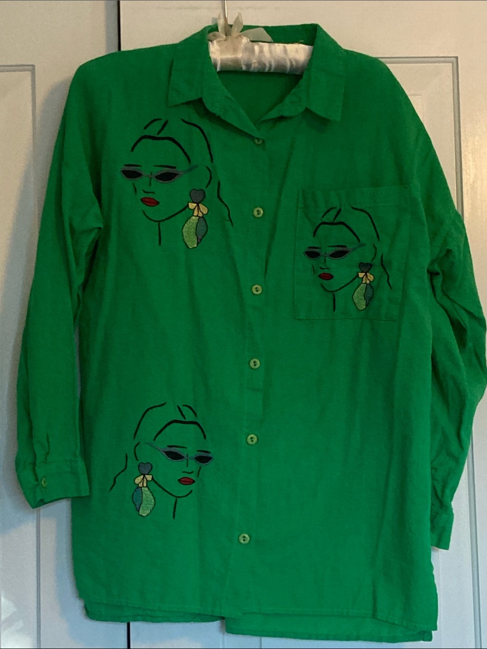 Vintage Embroidered Blouse